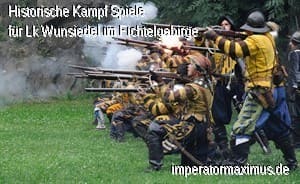 Musketen-Kampf - den Landkreis Wunsiedel im Fichtelgebirge (Landkreis)
